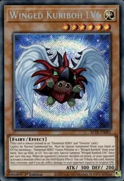 Winged Kuriboh LV6 - 1st Edition BLTR NM YuGiOh - Image 1