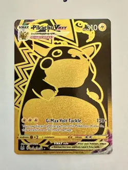 Pikachu VMAX TG29/TG30 Full Art NM/M Lost Origin Pokemon Card - Image 1