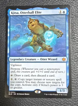 Kitsa, Otterball Elite Bloomburrow Regular MTG NM Magic Card - Image 1