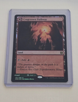 Cragcrown Pathway Zendikar Rising Foil - Double sided card - Image 1