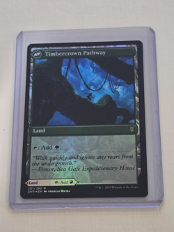 Cragcrown Pathway Zendikar Rising Foil - Double sided card - Image 2