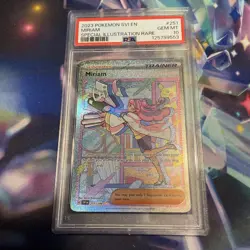 Pokemon TCG Miriam Trainer Card Scarlet & Violet Base Set SIR 251/198 PSA10 - Image 1