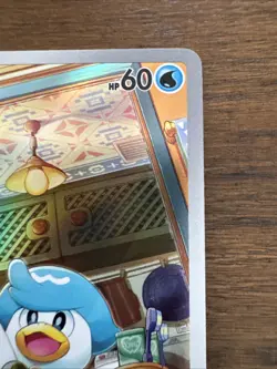Pokemon Quaxly AR Card 081/073 SV1a Triplet Beat Japanese Near Mint - Image 3