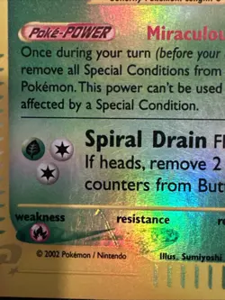 Pokemon TCG Butterfree Expedition Base Set Reverse Holo Card 5/165 Rare - Image 2