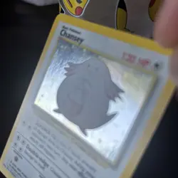 Pokemon TCG Card English Shadowless Base Set Chansey 3/102 Holo Rare - Image 2