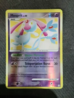 MESPRIT LV 50 - 14/123 - MYSTERIOUS TREASURES - HOLO RARE -POKEMON CARD -REVERSE - Image 1