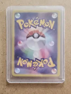 Pikachu Wearing Charizard Poncho Card In Japanese Pokemon Card (Not A Real Card) - Image 2