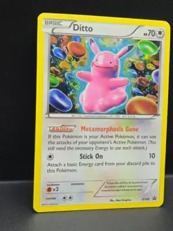 Pokemon TCG Ditto Black Star Promos Holo Card XY40 - Image 4