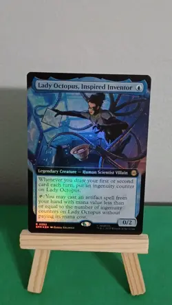 2025 Marvel's Magic The Gathering MTG #252 Lady Octopus Inspired Inventor Foil - Image 1