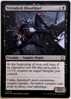 Playset (4x) Stromkirk Bloodthief -MTG Foundations - Image 1