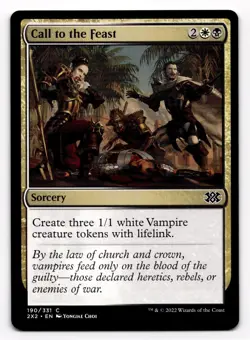 2022 MTG Call to the Feast Double Masters 2022 Common #190 - Image 1