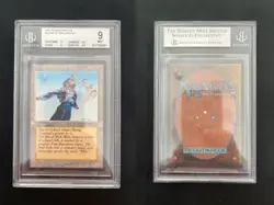 Island Of Wak-Wak ARABIAN NIGHTS Mtg MINT Graded BGS 9 QUAD++ (9/9.5/9/9.5) - Image 1