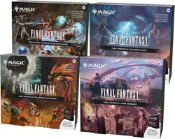 Magic The Gathering MTG Final Fantasy Scene Box Bundle All 4 Scene Boxes PRESALE - Image 1