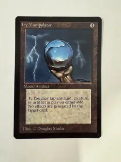 MTG Magic the Gathering Beta Icy Manipulator 1993 - Image 1