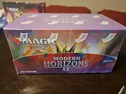 Magic The Gathering MTG Modern Horizons 2 MH2 SET Booster Box Factory Sealed - Image 1