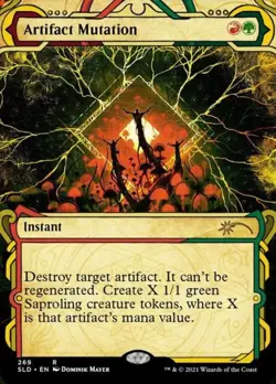 Artifact Mutation -Foil Light Play MTG Secret Lair - Image 1