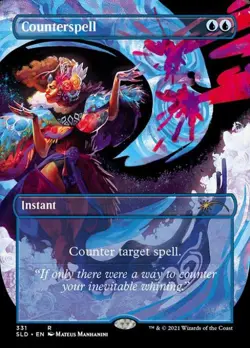 Counterspell 331 -Foil Light Play MTG Secret Lair - Image 1
