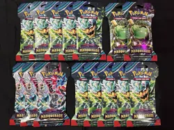 Pokemon TCG Twilight Masquerade Booster Pack Lot Of 15. New Sealed. - Image 1