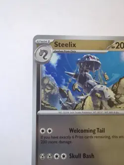 Steelix 93/132 Holo Rare NM| Pokemon Mega Evolution - Image 3