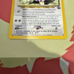 Togepi #30 Black Star Promo Pokemon Vintage WOTC NMint TCG - Image 2