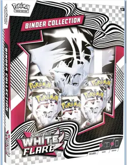 Pokemon White Flare Binder Collection Box - Image 1