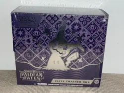 POKEMON PALDEAN FATES OPEN ETB 🎃PARTIAL MASTER SET🎃HOT ITEM👀🎃 👍 LAST ONE - Image 1