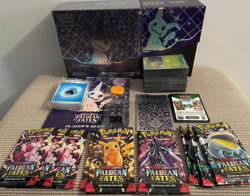 POKEMON PALDEAN FATES OPEN ETB 🎃PARTIAL MASTER SET🎃HOT ITEM👀🎃 👍 LAST ONE - Image 2