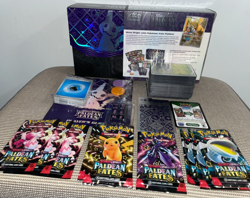 POKEMON PALDEAN FATES OPEN ETB 🎃PARTIAL MASTER SET🎃HOT ITEM👀🎃 👍 LAST ONE - Image 5