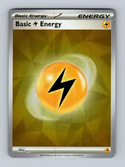 Basic Lightning Energy Common SV01: Scarlet & Violet Base Set #012 Holo Pokemon - Image 1