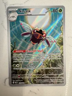 Ninjask 137/132 Illustration Rare Mega Evolution English Pokemon TCG - Image 1