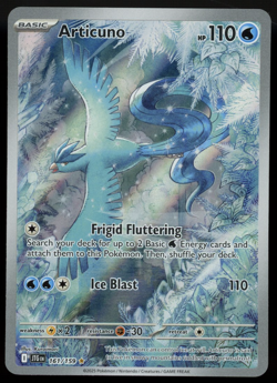 ARTICUNO 2025 Pokemon Scarlet & Violet Journey Together Illustration Rare #161 - Image 1