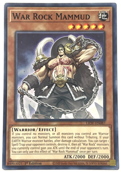 YuGiOh! - War Rock Mammud - LIOV-EN087 - 1st Edition - Common - Image 1