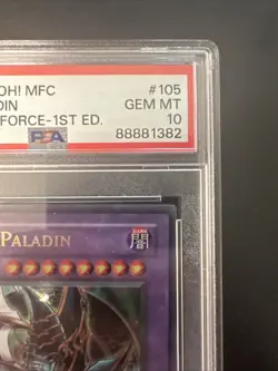 PSA 10 2003 Dark Paladin MFC-105 Ultra Rare 1st Edition *0281 YUGIOH - Image 3