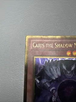 Caius the Shadow Monarch (PGLD-EN066) 1st Edition LP- Gold Rare Holo YuGiOh! - Image 5