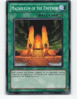 Mausoleum of the Emperor YuGiOh card SDLS-EN030 1st edition - Image 1