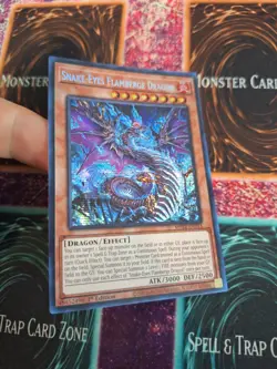 Yugioh Snake-Eyes Flamberge Dragon MP24-EN113 Prismatic Secret 1st Edition NM - Image 2