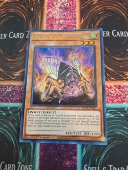 Yugioh Oily Cicada BLCR-EN027 Ultra Rare 1st Edition Near Mint - Image 1