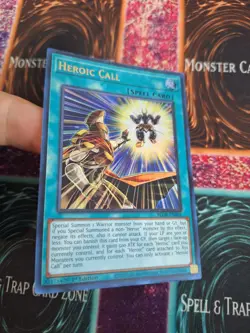 Yugioh Heroic Call BLCR-EN026 Ultra Rare 1st Edition Near Mint - Image 2