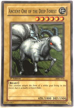 YuGiOh! - Ancient One of the Deep Forest - MRL-018 - 1st Edition - Common - Image 1