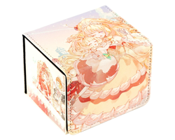 Puddingcess Deck Box * 100 Card Side Load - Pokemon Yugioh TCG CCG MTG OCG Anime - Image 1