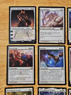 24x MTG White Rare Cards EDH/Commander Ready LP or Better Magic WOTC M9262 - Image 2