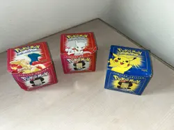 Pokemon 23k Gold Plated Trading Card Lot Of 3 Pikachu Mewtwo Charizard - Image 1