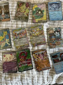 Pokemon Card Lot All pack Fresh!! Full Arts, Secret Rares And More!! - Image 5