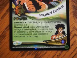 Dragonball Z CCG Buu Saga Saiyan Broly Smash mint foil card - Image 3