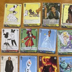 Disney 100 Weiss Schwarz 60 Cards Lot Mixed Lot All Cards Are Pictured (GG) - Image 2