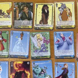 Disney 100 Weiss Schwarz 60 Cards Lot Mixed Lot All Cards Are Pictured (GG) - Image 3