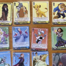 Disney 100 Weiss Schwarz 60 Cards Lot Mixed Lot All Cards Are Pictured (GG) - Image 4