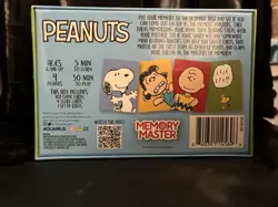 Peanuts Memory Master Card Game You’ll Never Forget Snoopy Charlie Brown NEW - Image 2