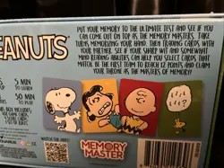 Peanuts Memory Master Card Game You’ll Never Forget Snoopy Charlie Brown NEW - Image 4