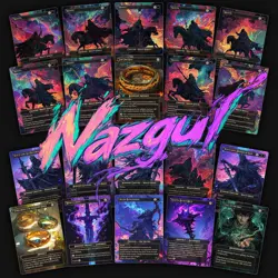 x20 FOIL Nazgul Bundle - High Quality Altered Art Custom Cards - Image 1